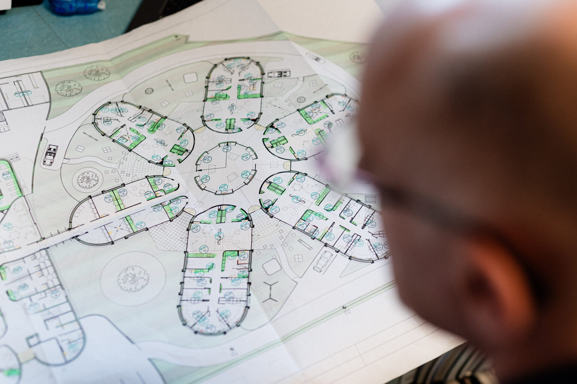 Plan d'agencement pour les professionnels