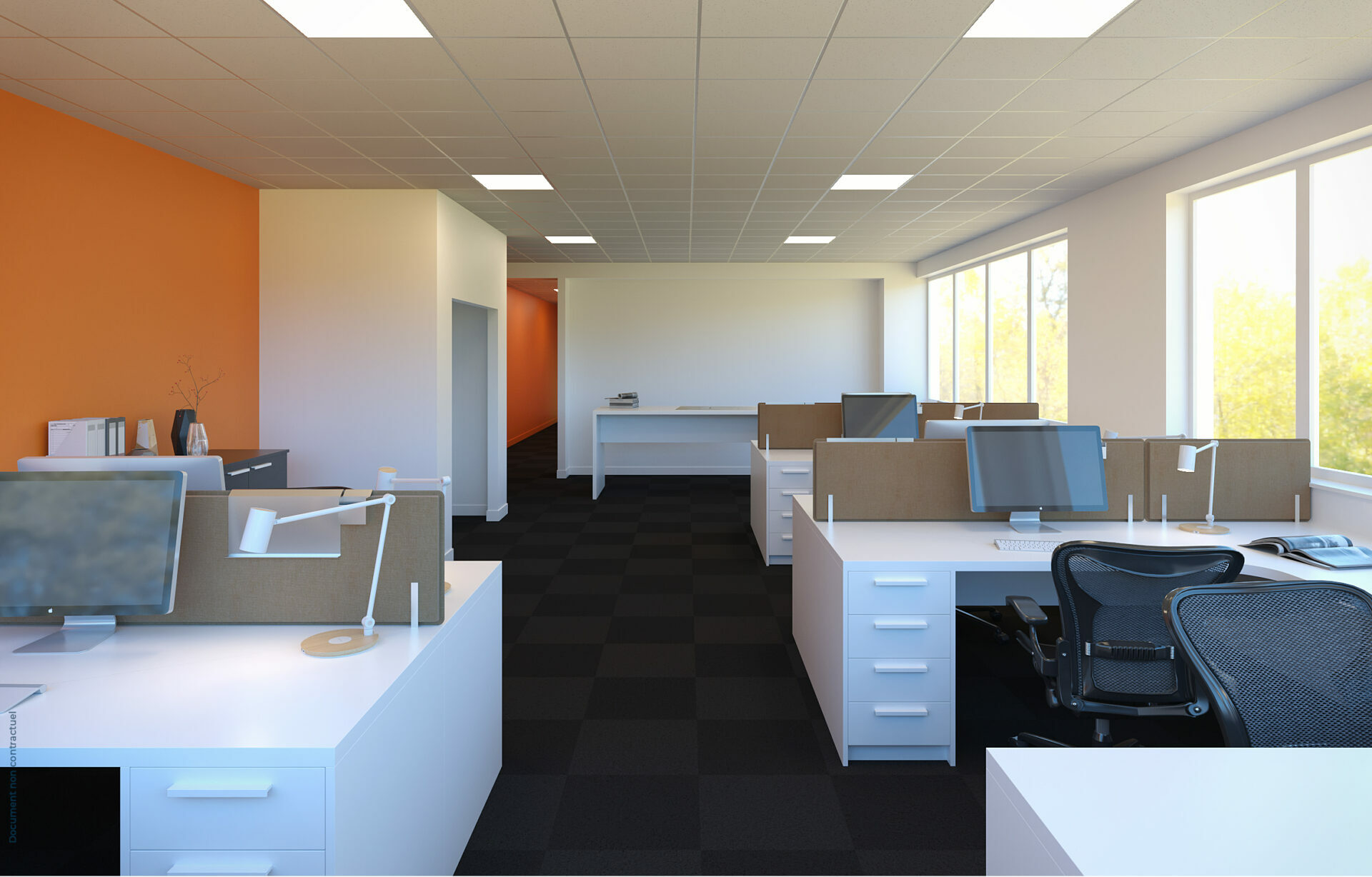 conception de bureaux sur-mesure